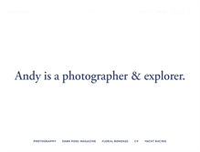 Tablet Screenshot of andyfarnum.com